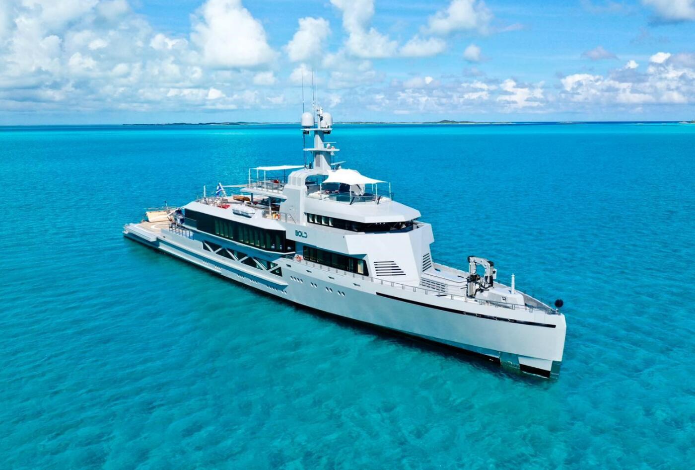 BOLD, an 85-metre Silver Yachts explorer yacht available for charter