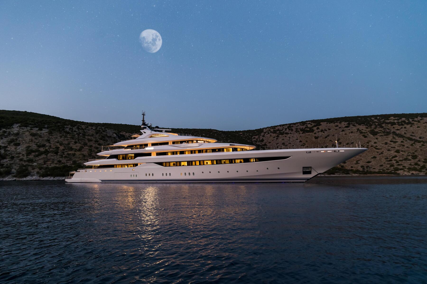 O'PARI, a 95-metre Golden Yachts motor yacht available for charter
